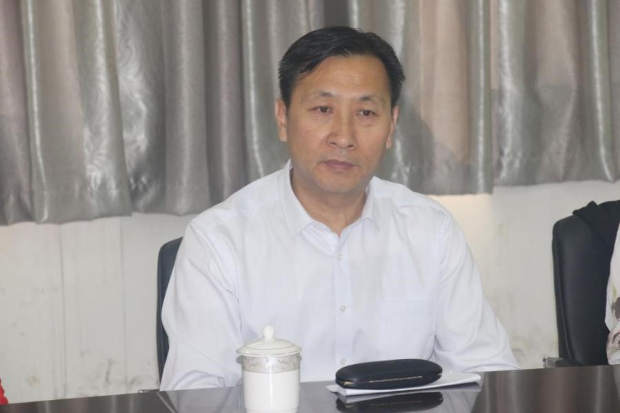 图4公司党委书记毕留举发表讲话